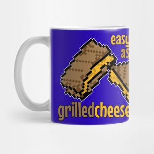 Easy as a Grilled Cheese Pixel Art Design - Deliciously Simple Mug